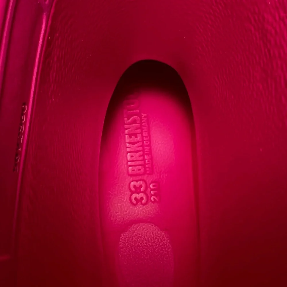 Birkenstock Kids Pink‎ Rubber Rain Boots Size EU 33 US Kids 2–2.5 Waterproof